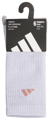 adidas Women's Superlite 3.0 6-Pack Crew-7