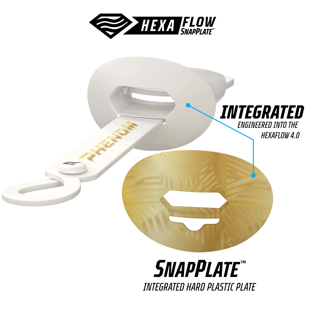 Phenom Elite Adult HexaFlow 4.0 SnapPlate Football Mouthguard-2