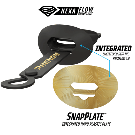 Phenom Elite Adult HexaFlow 4.0 SnapPlate Football Mouthguard-2