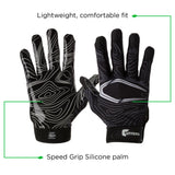 Cutters Youth Game Day Receiver Football Gloves-4