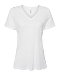 Bella + Canvas Women's Relaxed Triblend V-Neck Tee-1