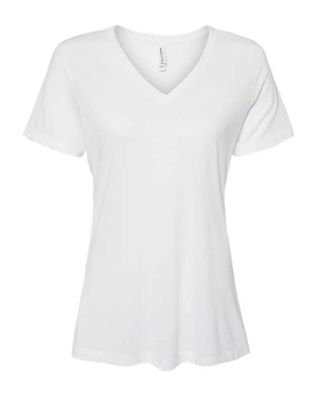 Bella + Canvas Women's Relaxed Triblend V-Neck Tee-1