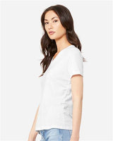 Bella + Canvas Women's Relaxed Triblend V-Neck Tee-4