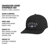 adidas Men's Foundation Sport Strapback Hat-2