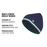 adidas Men's Stripe Skully Beanie-2