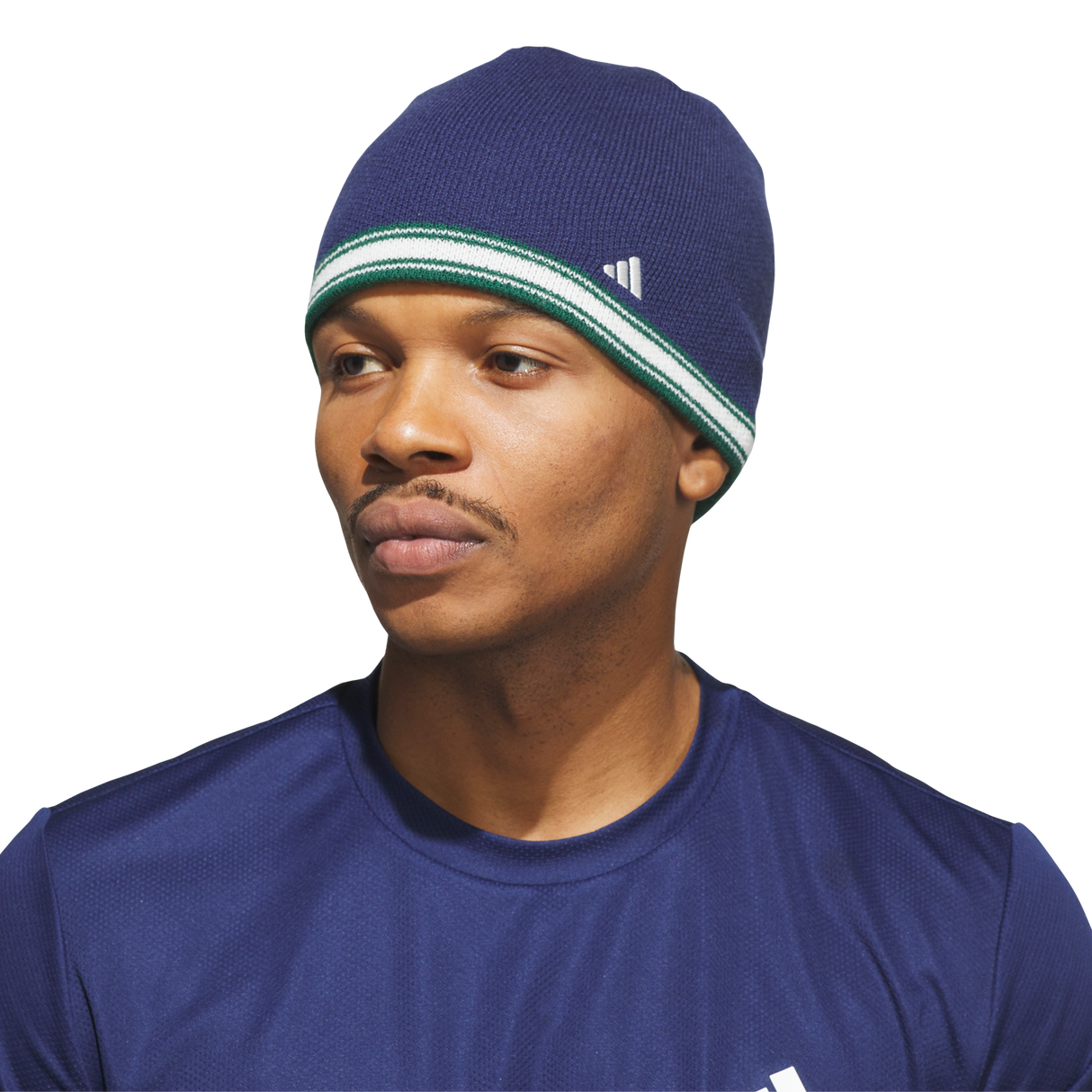 adidas Men's Stripe Skully Beanie-5