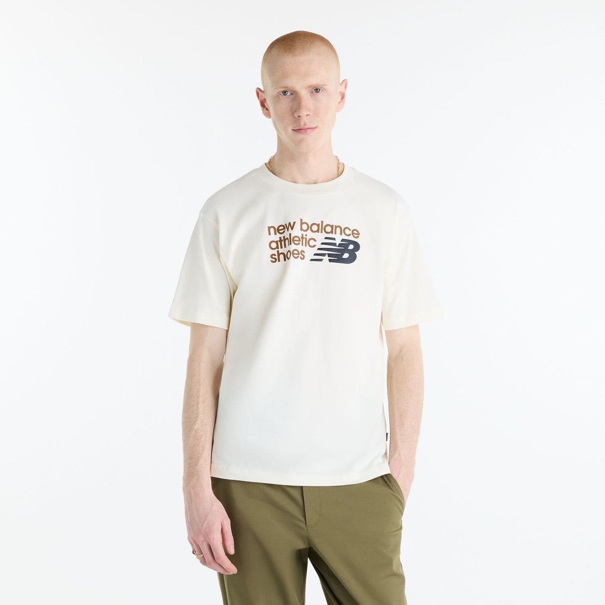 New Balance Men's Athletics Premium Relaxed Chest Logo T-Shirt-1