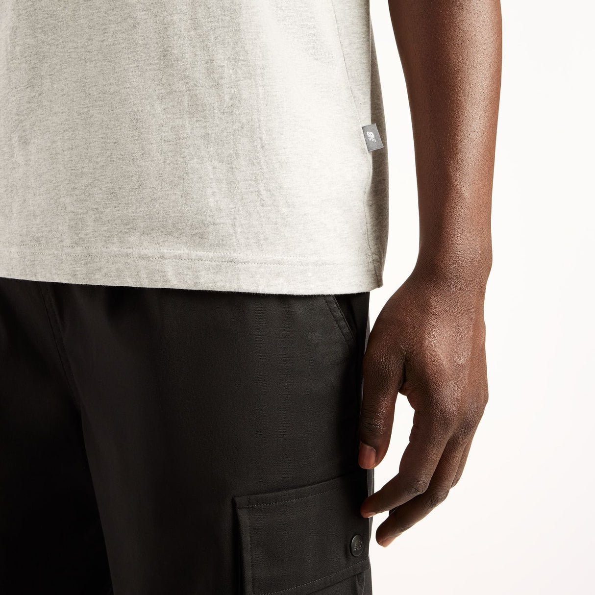 New Balance Men's Woven Label T-Shirt-5