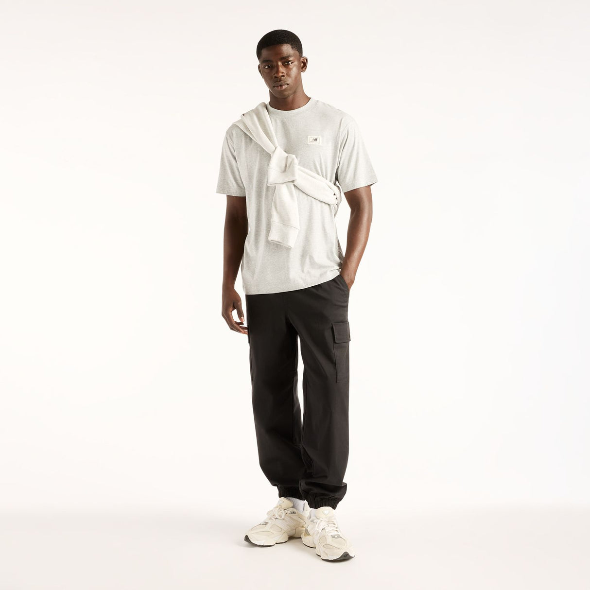 New Balance Men's Woven Label T-Shirt-6