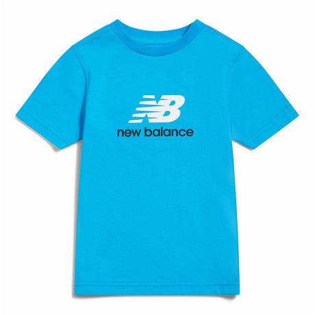New Balance Boys' Jersey Stacked Logo T-Shirt-1