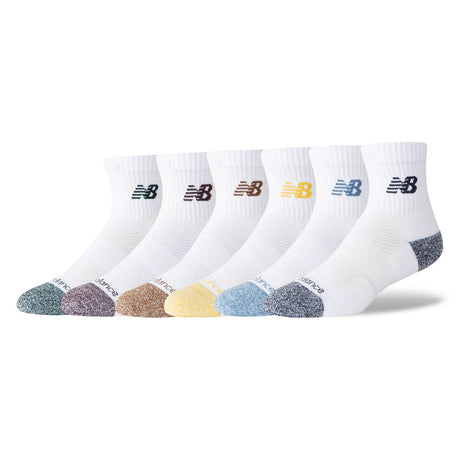 New Balance Active Quarter Socks 6 Pack-1