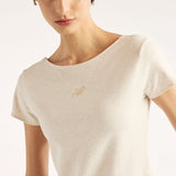 New Balance Women's Open-Back Fitted T-Shirt-3