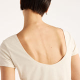 New Balance Women's Open-Back Fitted T-Shirt-4