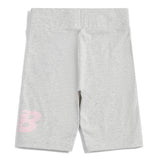 New Balance Girls' Stacked Logo Cycle Shorts-2