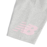 New Balance Girls' Stacked Logo Cycle Shorts-3