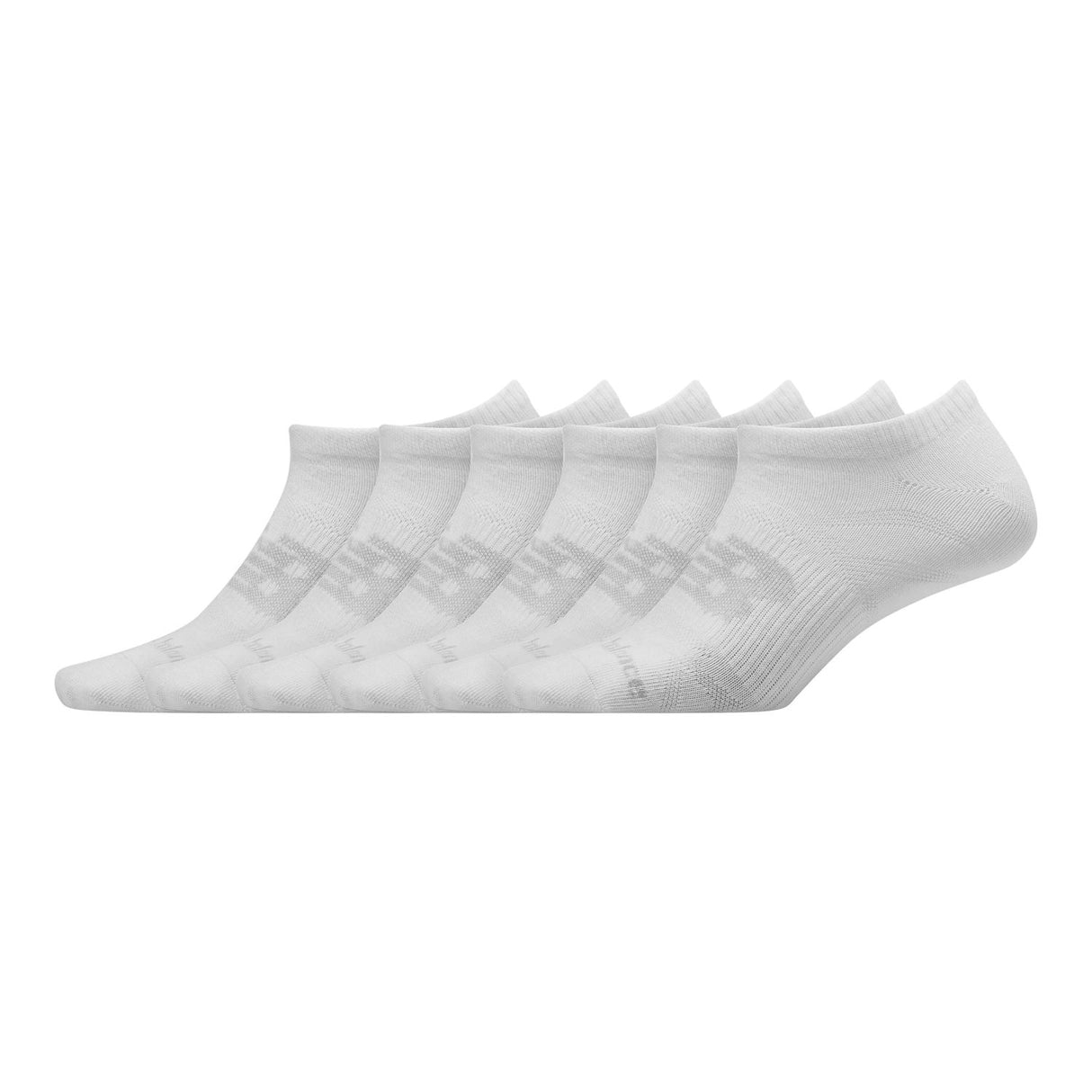 New Balance Flat Knit No Show Socks 6 Pack-1