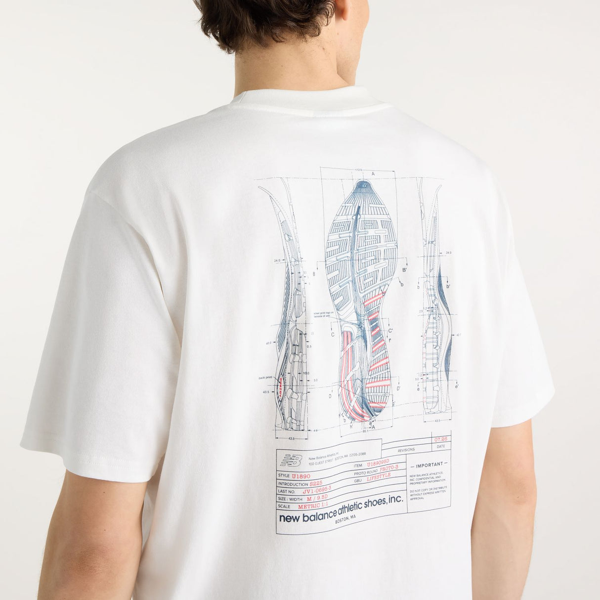 New Balance Men's Archive Blueprint T-Shirt-4