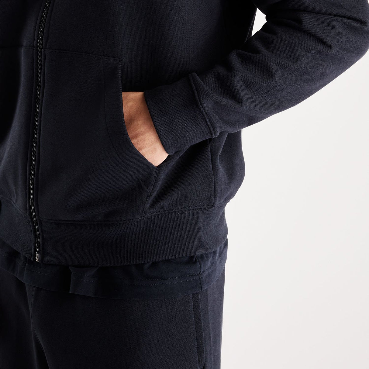 New Balance Men's Shohei Logo French Terry Full Zip Hoodie-4