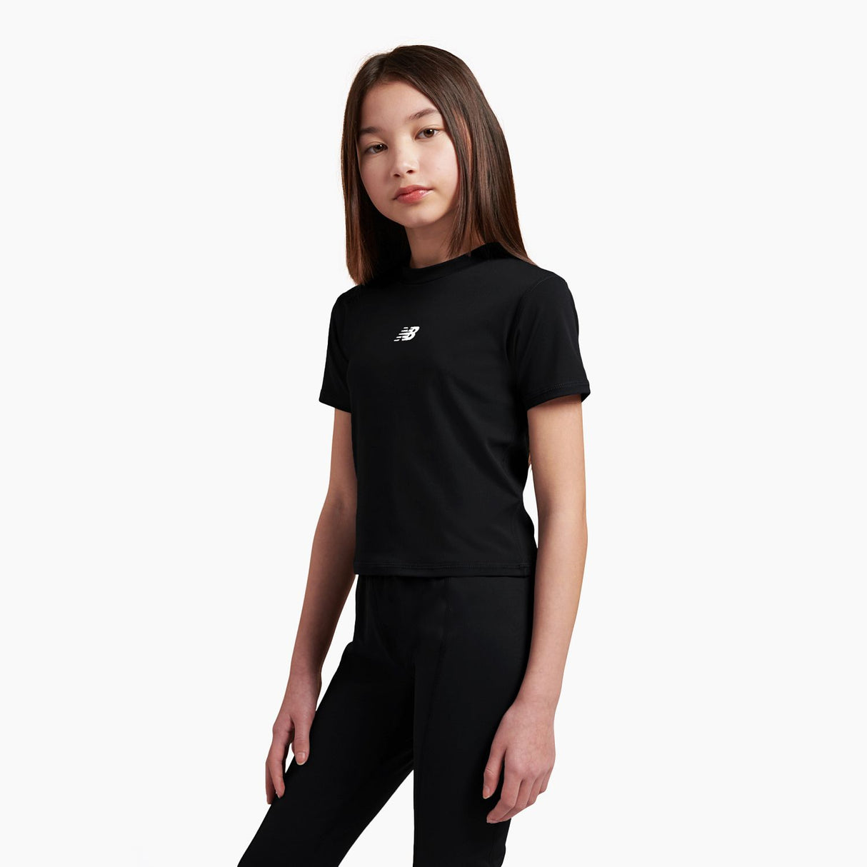 New Balance Girls' Essential Athletic T-Shirt-6