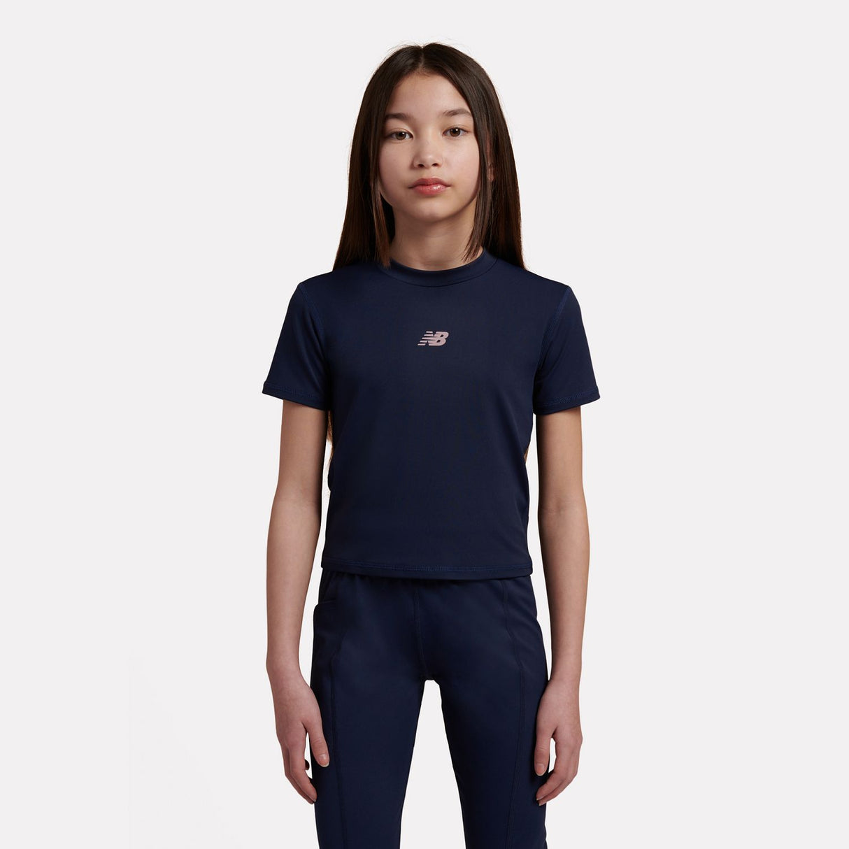 New Balance Girls' Essential Athletic T-Shirt-5