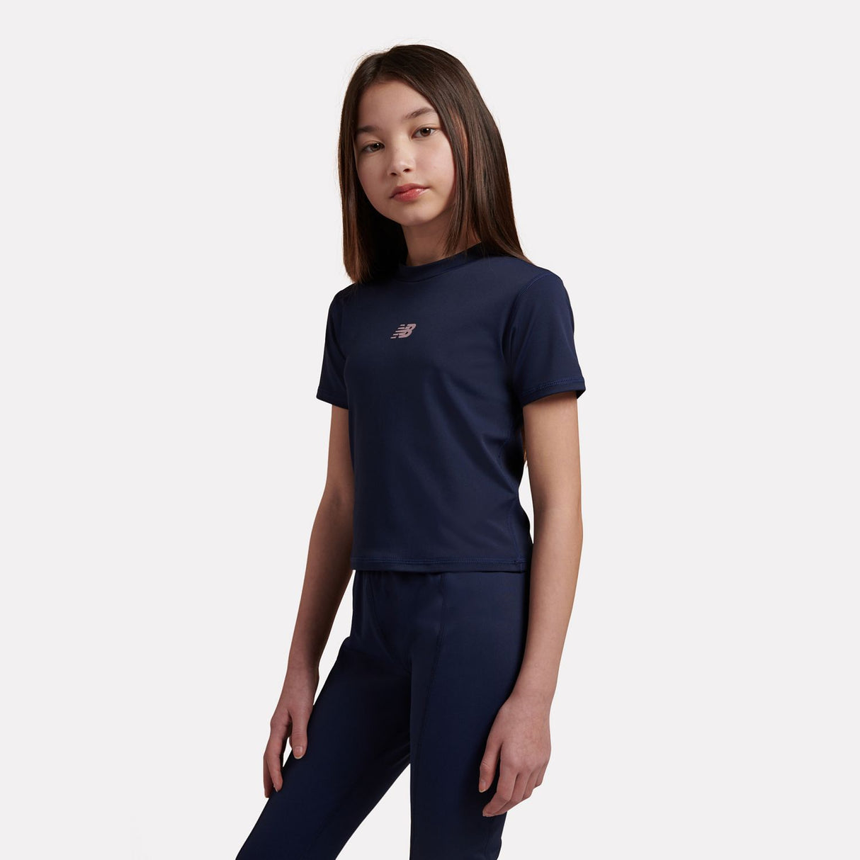 New Balance Girls' Essential Athletic T-Shirt-6