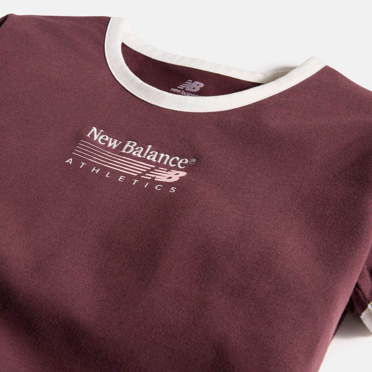 New Balance Women's Trackside Ringer T-Shirt-9