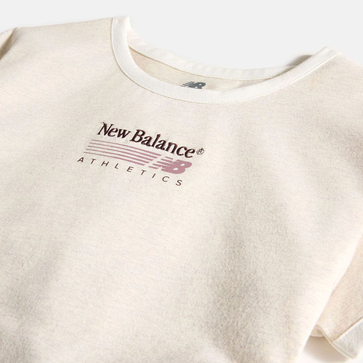 New Balance Women's Trackside Ringer T-Shirt-7