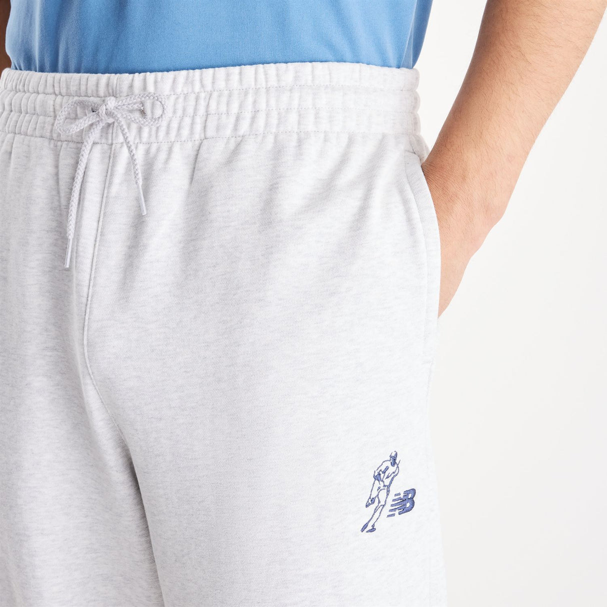 New Balance Men's Shohei Logo French Terry Sweatpants-3