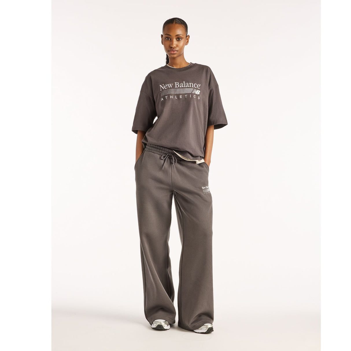 New Balance Women's Trackside Oversized T-Shirt-5