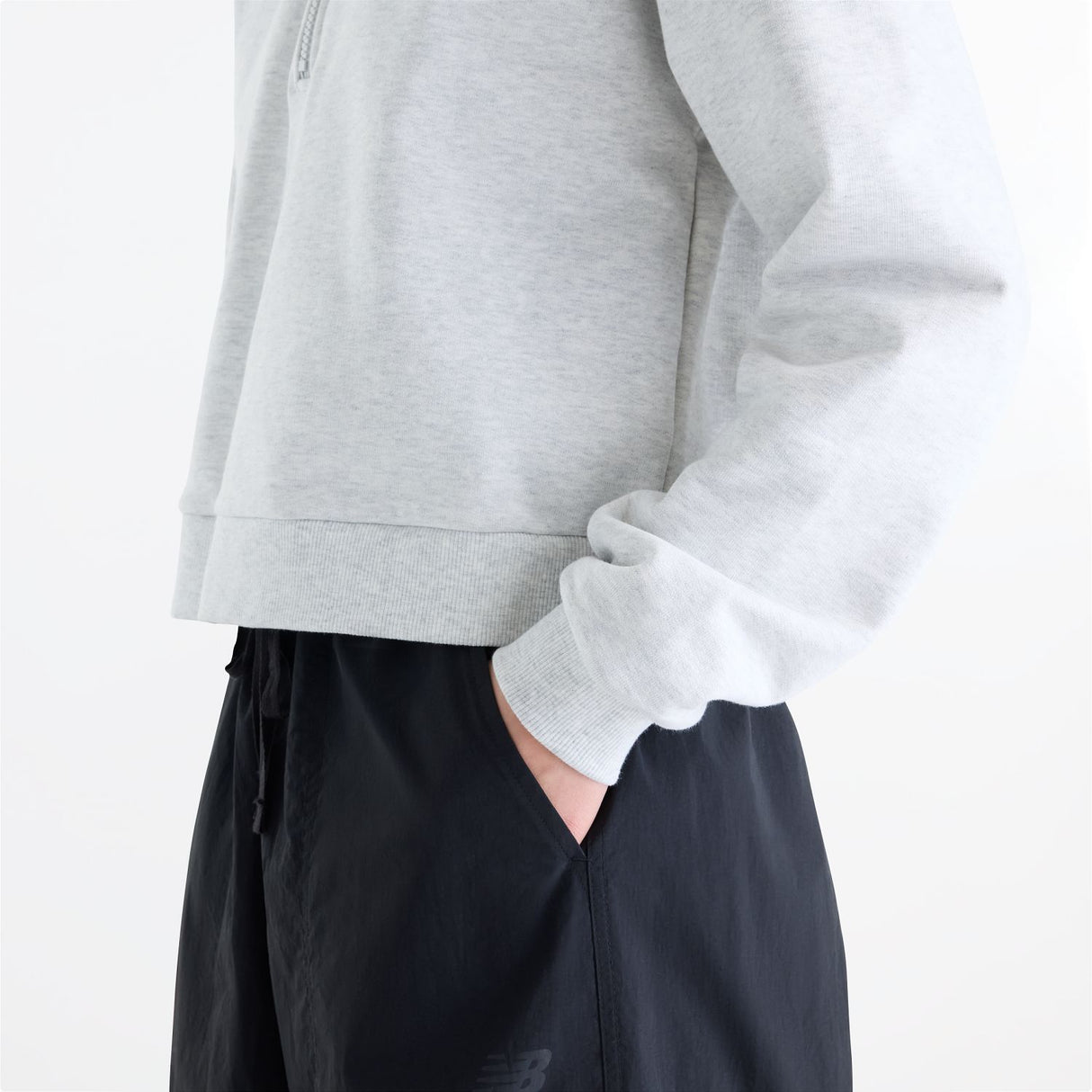 New Balance Women's Athletics Premium Logo Half Zip-5