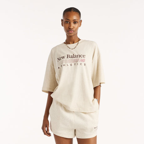 New Balance Women's Trackside Oversized T-Shirt-1