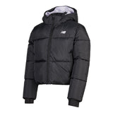 New Balance Girls' Wide Baffle Puffer Coat-2
