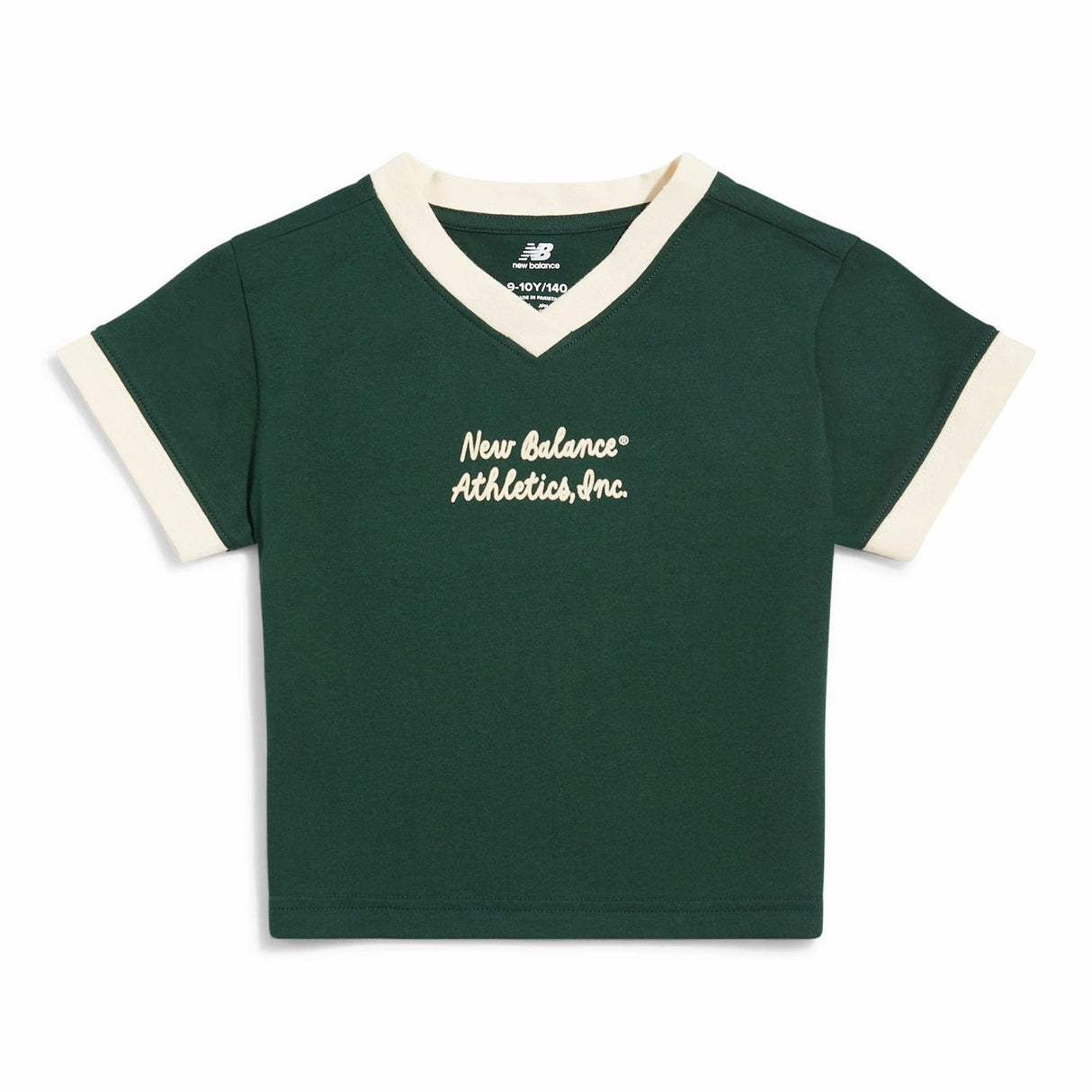 New Balance Girls' Ringer T-Shirt-1