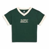 New Balance Girls' Ringer T-Shirt-1