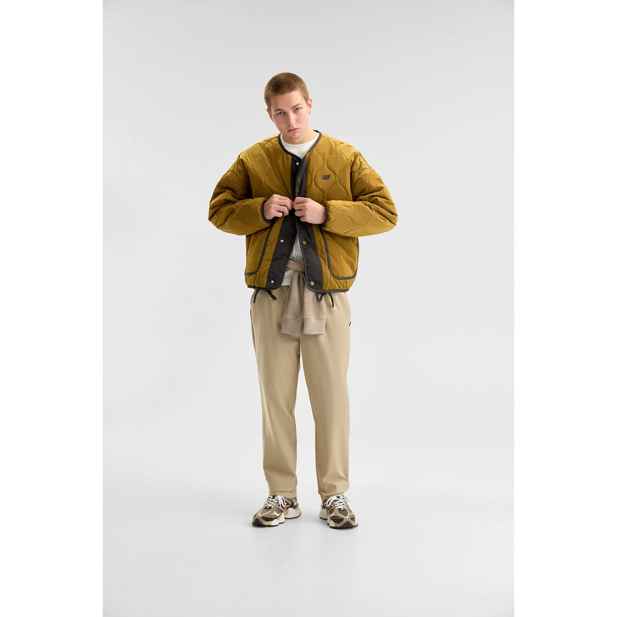 New Balance Men's Quilted Bomber-2