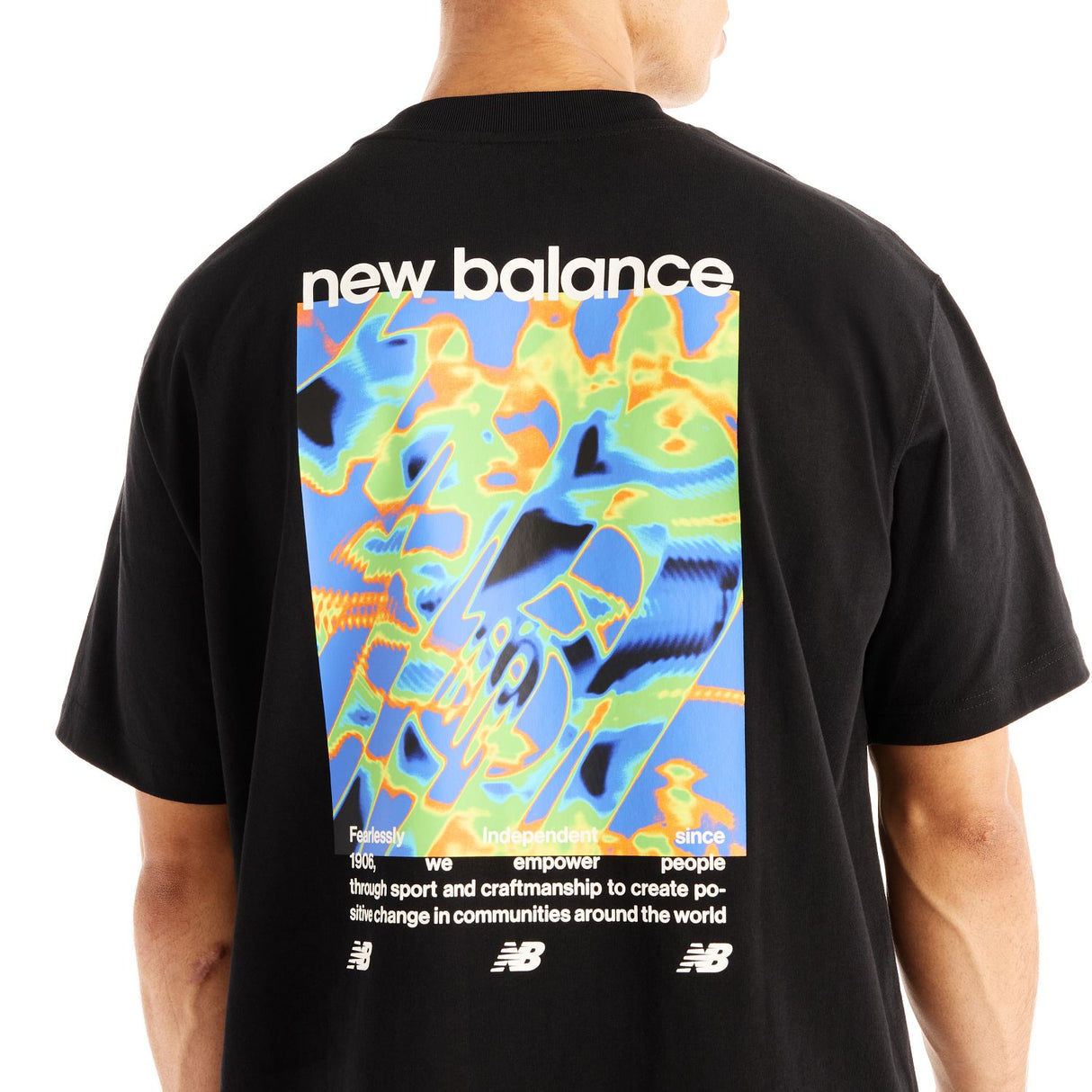 New Balance Men's Heat Map Forward Thinker T-Shirt-4