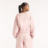 New Balance Women's Trackside Fleece Crew-2