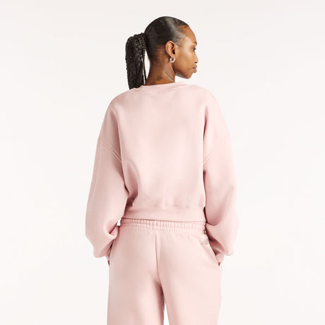 New Balance Women's Trackside Fleece Crew-2