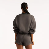 New Balance Women's Trackside Fleece Crew-2