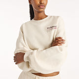 New Balance Women's Trackside Fleece Crew-3