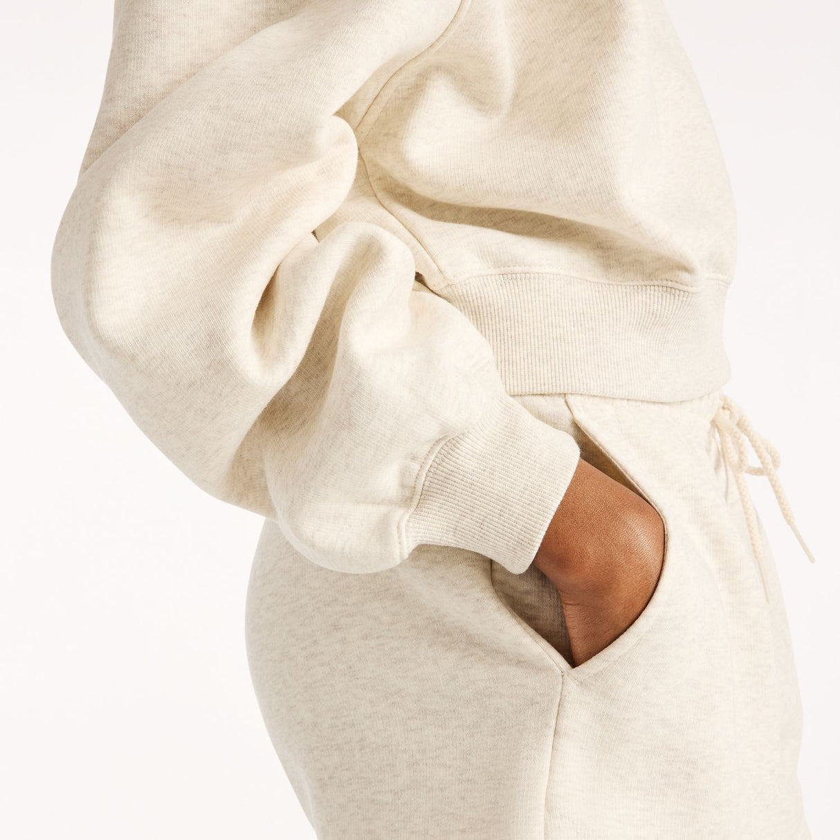 New Balance Women's Trackside Fleece Crew-4
