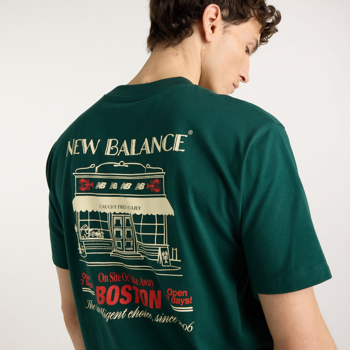 New Balance Men's Grab a Bite Boston T-Shirt-3