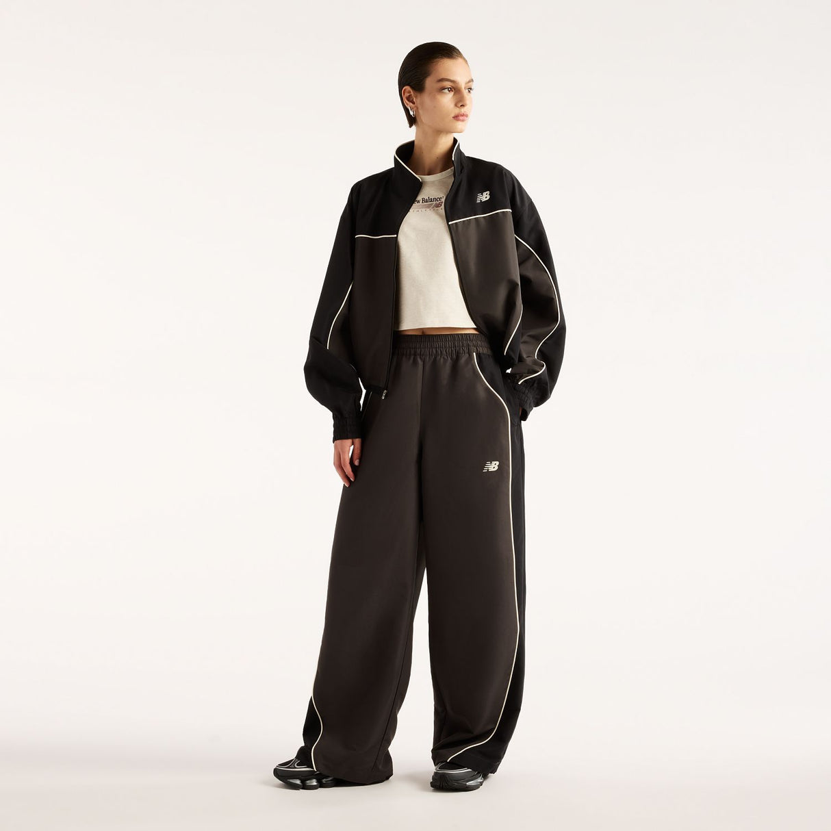 New Balance Women's Trackside Woven Pants-1