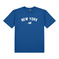 New Balance Women's New York City Cropped Logo T-Shirt-1