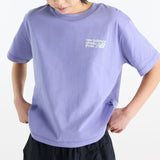 New Balance Women's Athletics Premium Logo Hip Length Relaxed T-Shirt-3