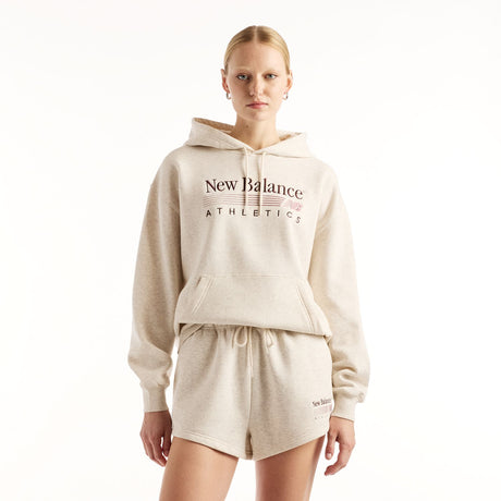 New Balance Women's Trackside Fleece Hoodie-1