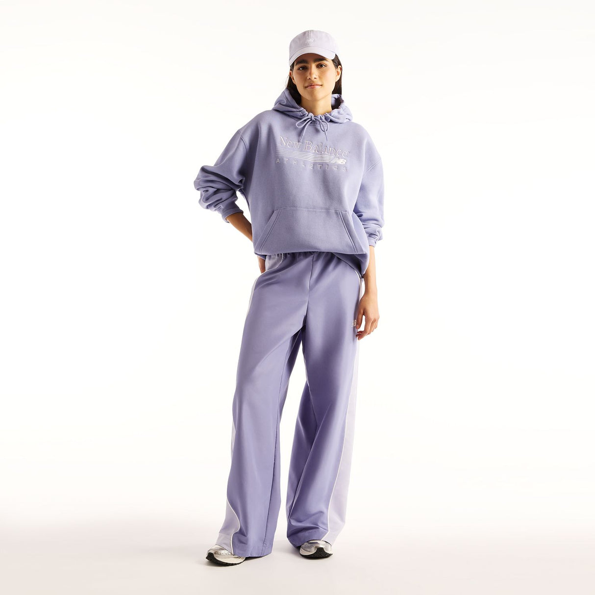 New Balance Women's Trackside Fleece Hoodie-5