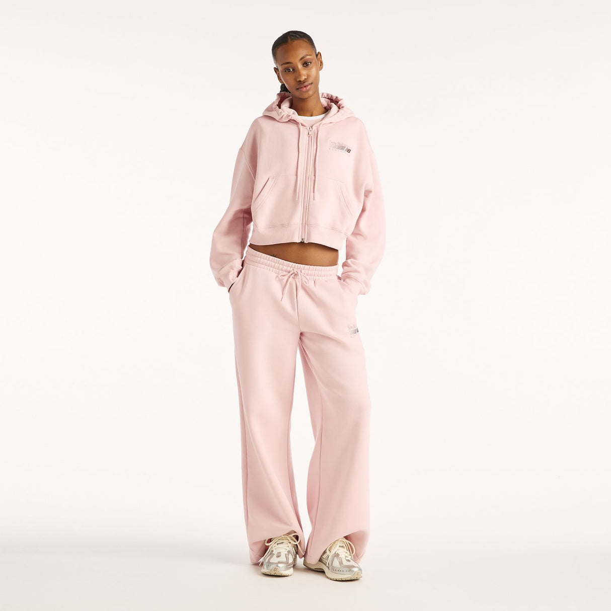 New Balance Women's Trackside Fleece Full Zip-5