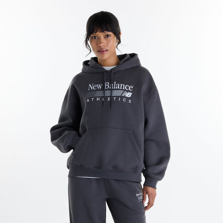 New Balance Women's Trackside Fleece Hoodie-1