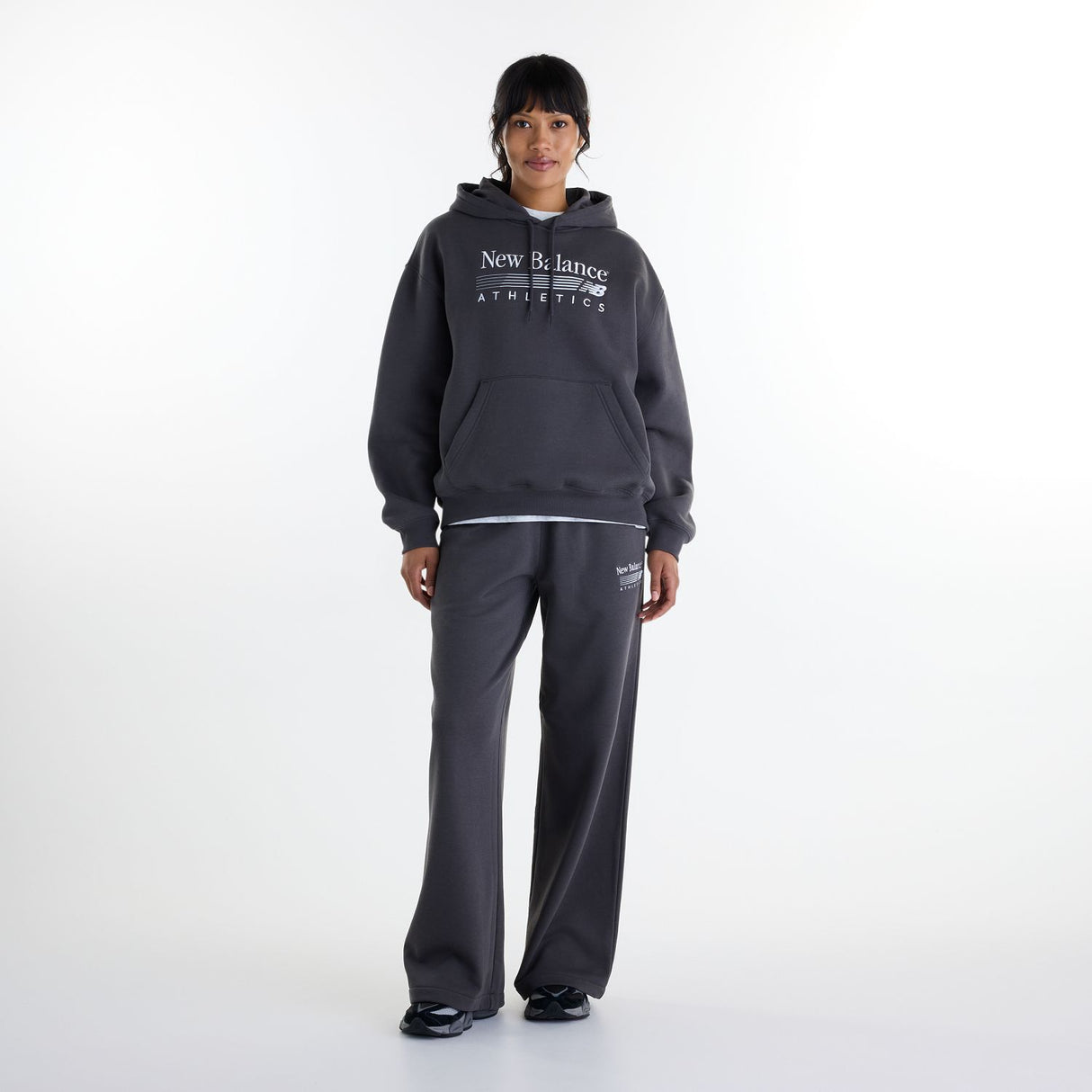 New Balance Women's Trackside Fleece Hoodie-5
